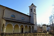 Alla Madonna delle Cime sul Corno Zuccone (1458 m) ad anello da Reggetto di Vedeseta in Val Taleggio il 13 gennaio 2018- FOTOGALLERY